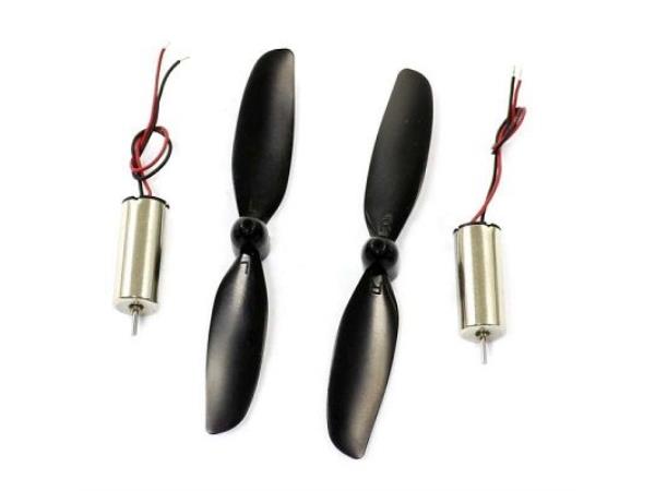 820 Çekirdeksiz DC Motor 2 Adet + 2 Pervane Mini Drone Motoru